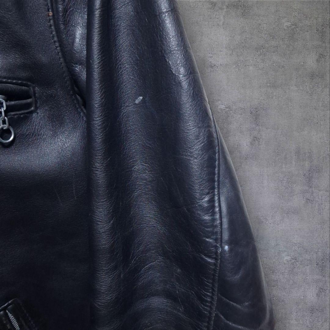 Schott 641 シングルライダースジャケット レザー ショット 革ジャン