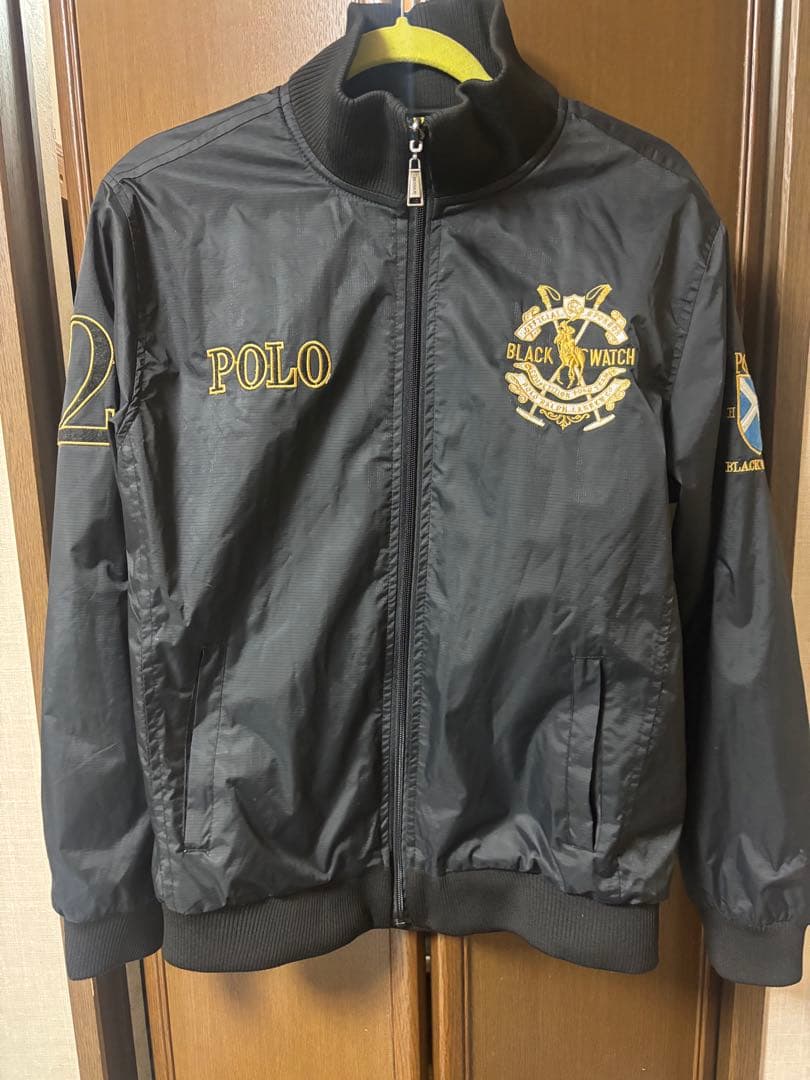 ポロ ラルフローレン リバーシブル ナイロンジャケット Black watch