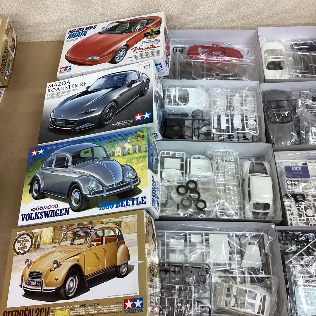 タミヤ 1/24スケール プラモ8点セット モーリス・ミニクーパーなど 未組立品