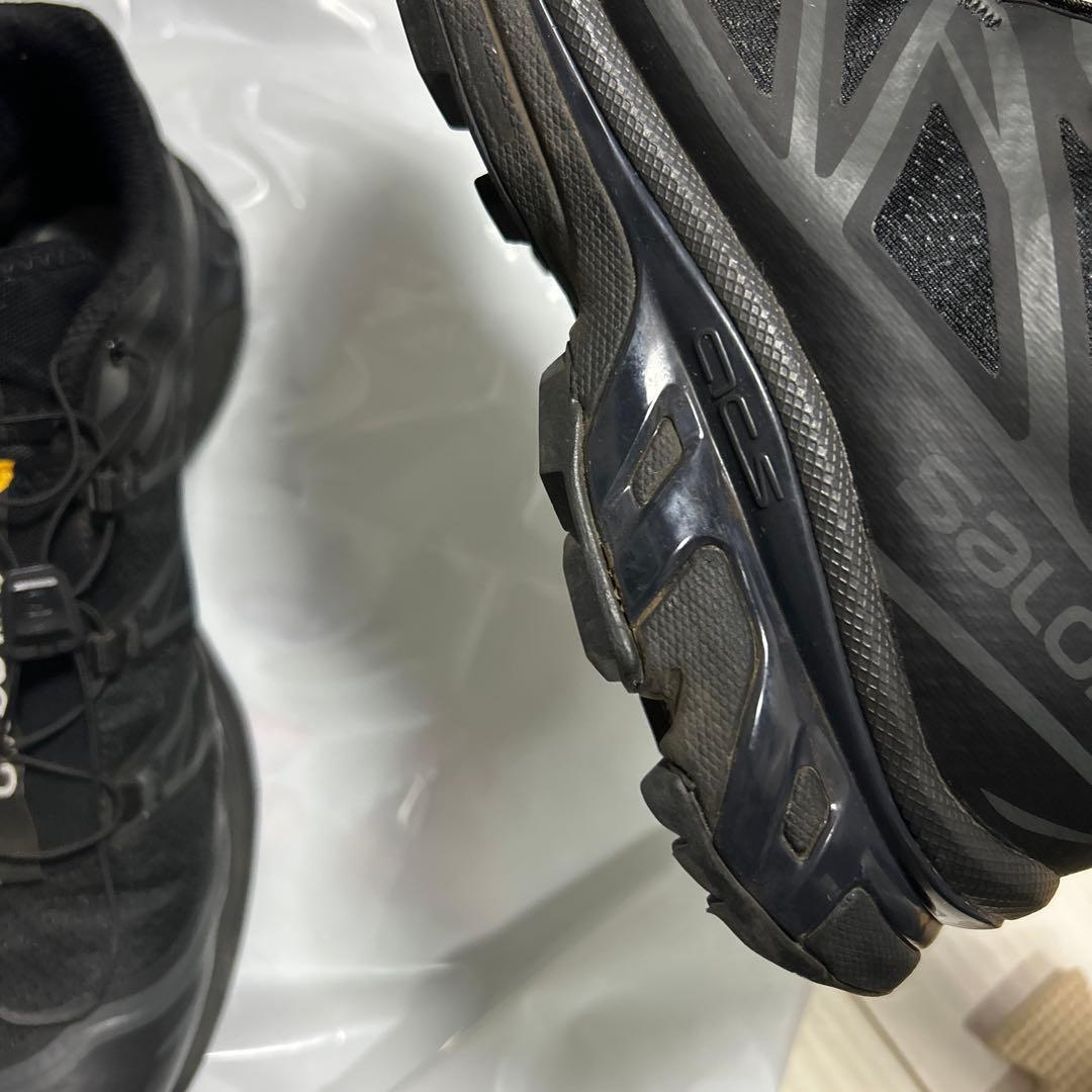 S*a様 Salomon ブラック スニーカー 27.5センチ