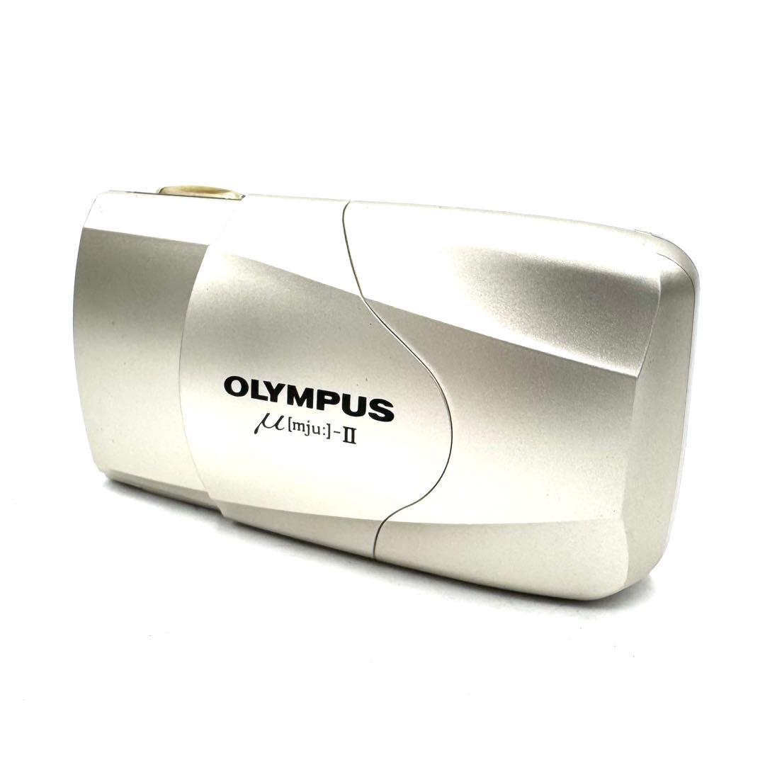 完動品 Olympus オリンパス mju ii 2 フィルムカメラ 単焦点