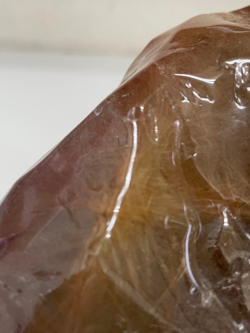 lnashin　特大　希少　1804g 針びっちり　ルチルクォーツ　磨き