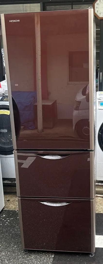HITACHI 冷蔵庫 ブラウン R-S3800HV