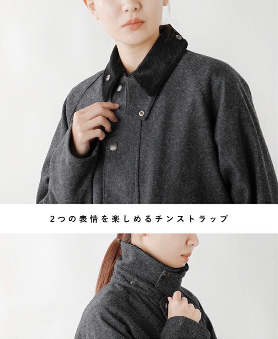 新品 ★ Barbour バブアー ボロウデール ウール ジャケット