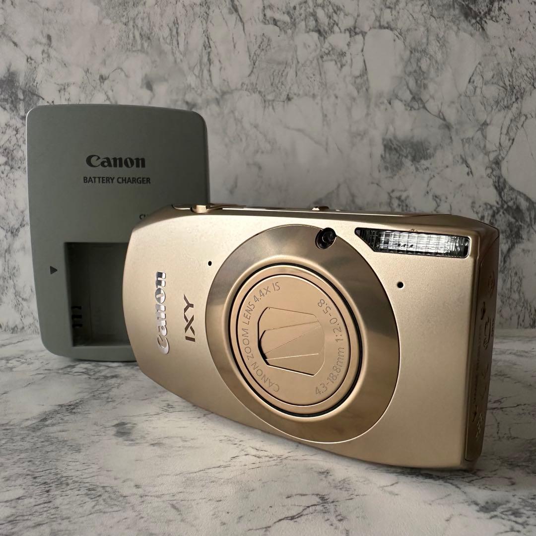 美品 Canon IXY 31S ゴールド PC1584 キャノン デジカメ