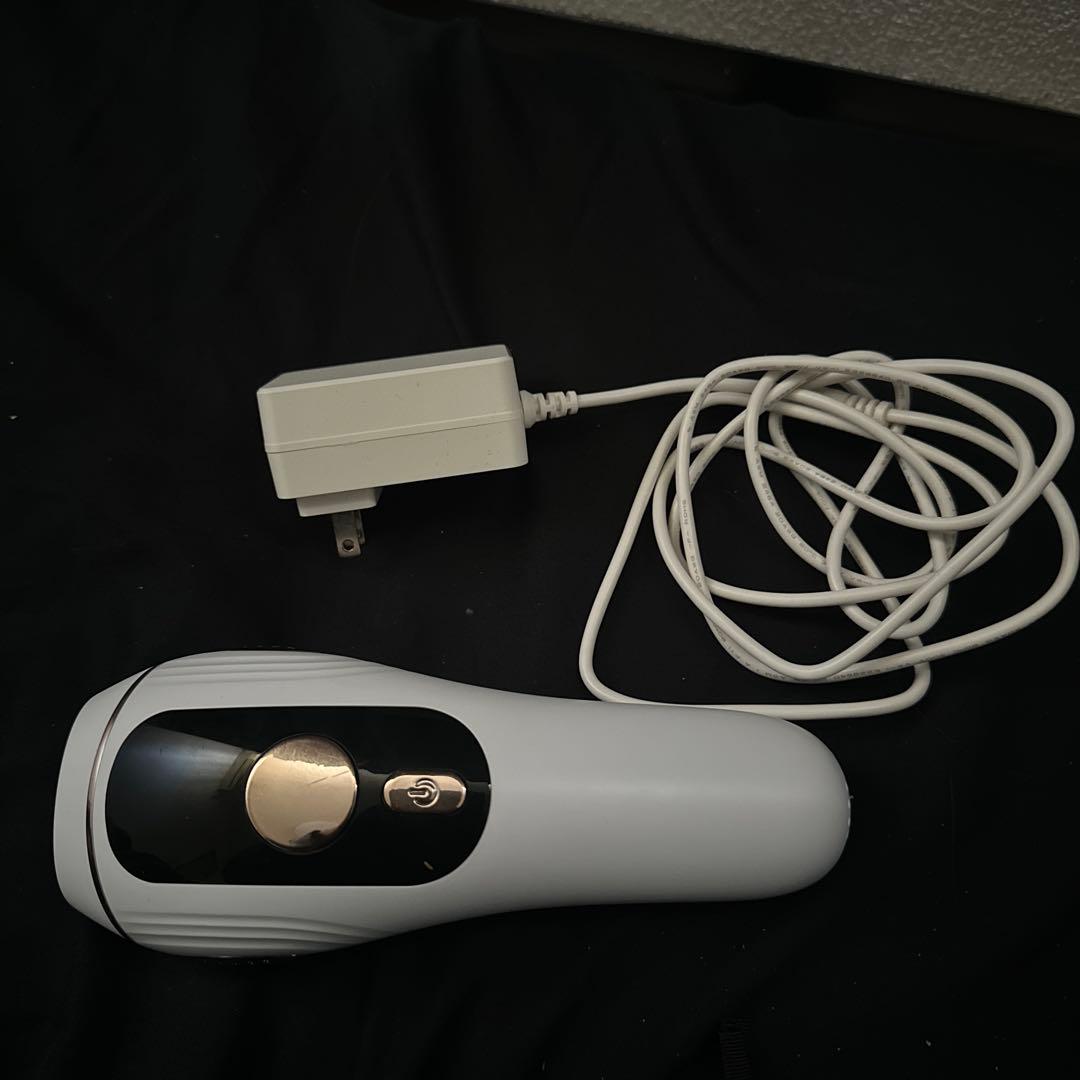 脱毛器 ACアダプター付き ホワイト