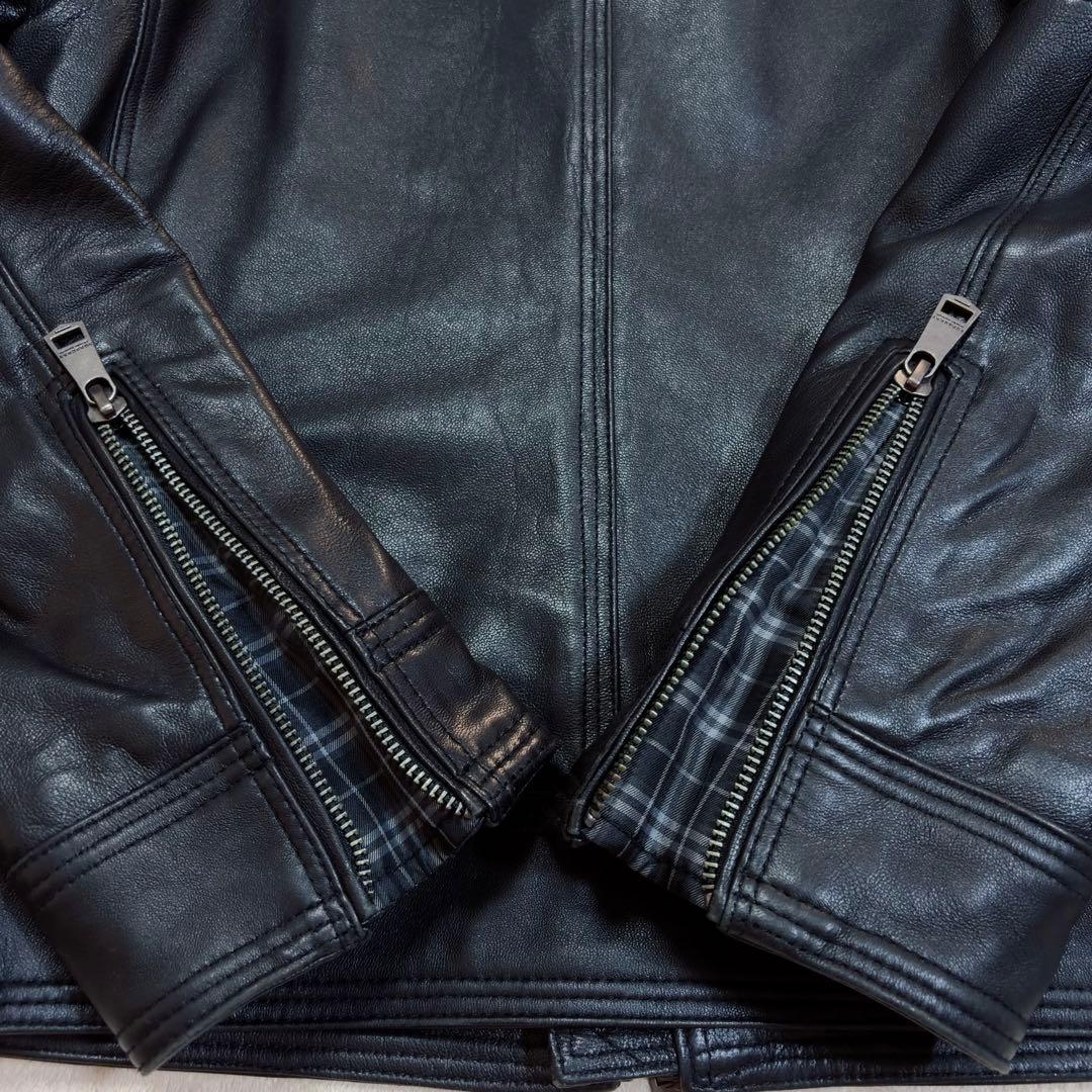 BURBERRY BLACK LABEL レザージャケット 革ジャン M
