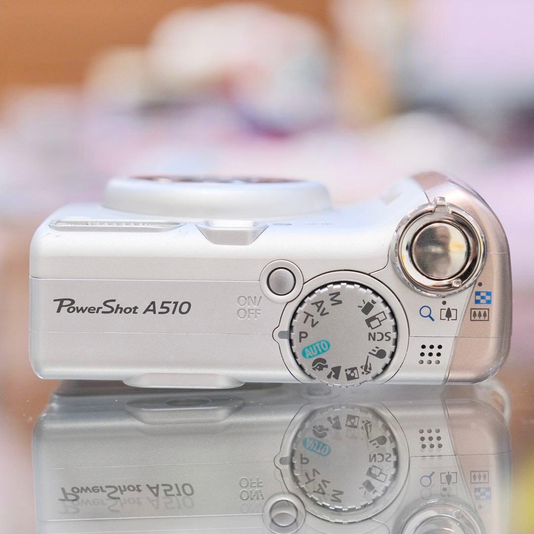 名機 動作品 平成レトロ Canon PowerShot A510 PC1107