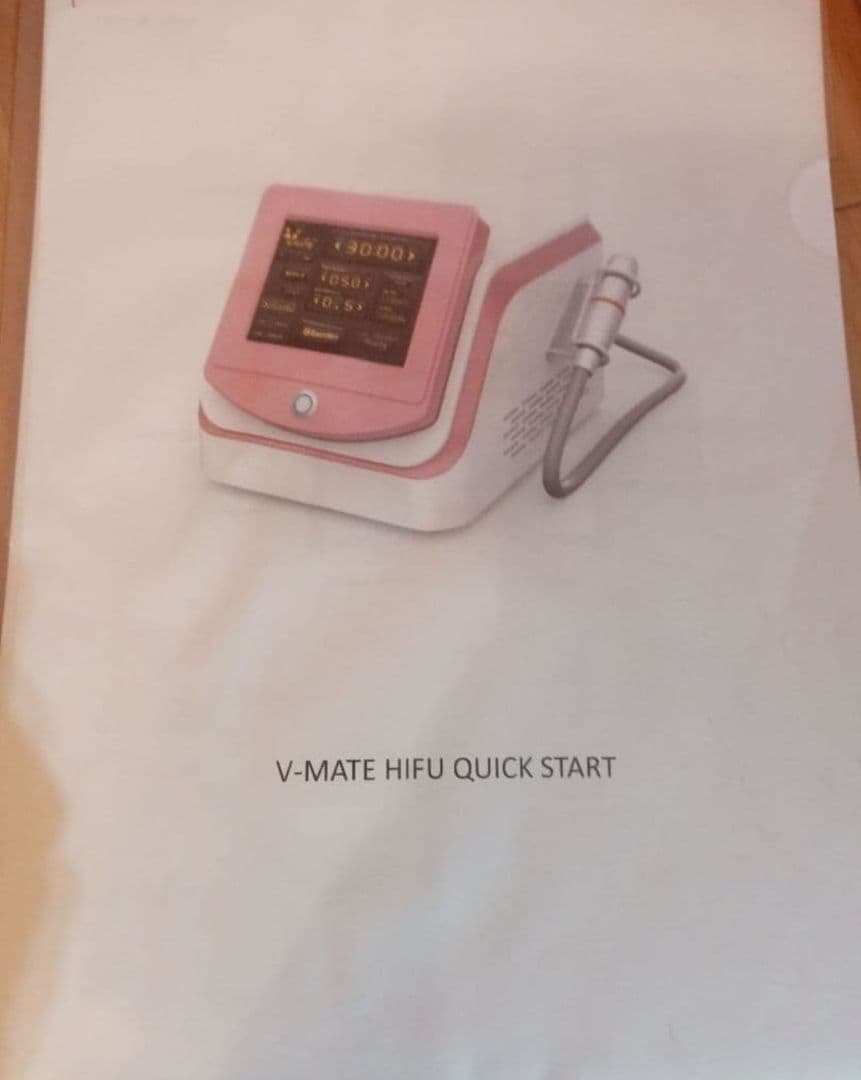 超音波美容機器 V-mate ブイメイト　プローブ2本、付属品　ジャンク状態あり