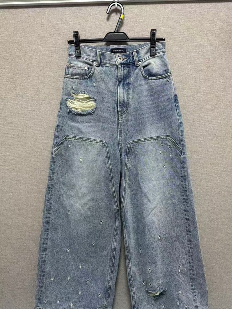 メゾン　スペシャル　Baggy Denim Pants