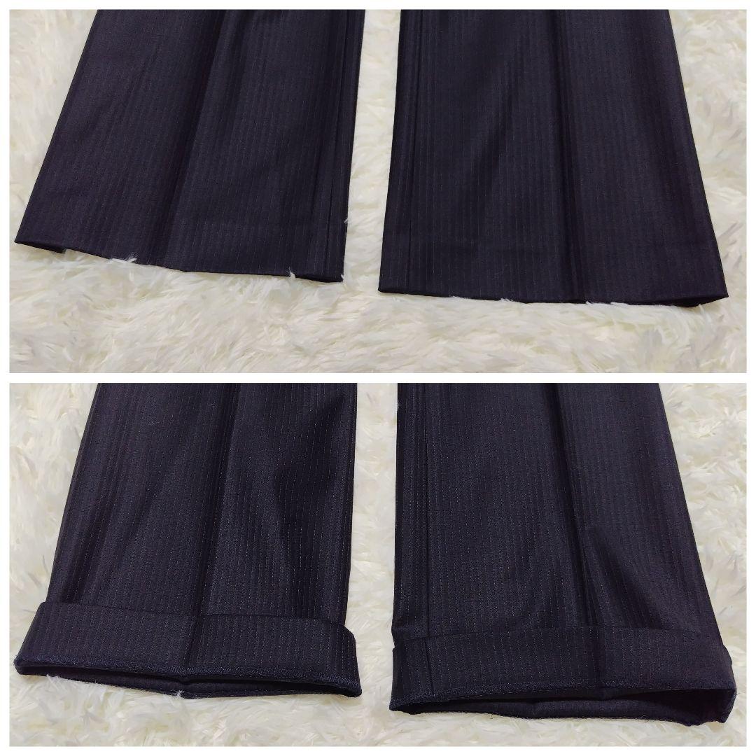 23区 ビジネススーツ パンツ スカート 3点セット ウール ブラック 40