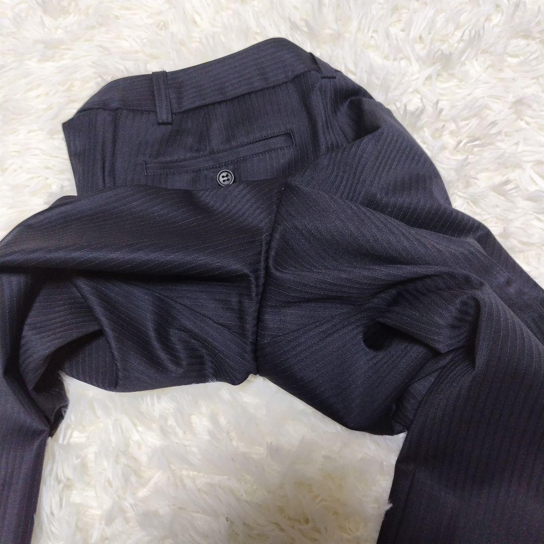 23区 ビジネススーツ パンツ スカート 3点セット ウール ブラック 40