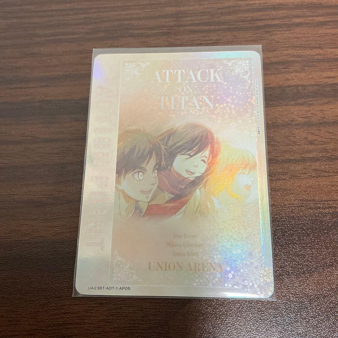 ATTACK TITAN トレーディングカード UNION ARENA