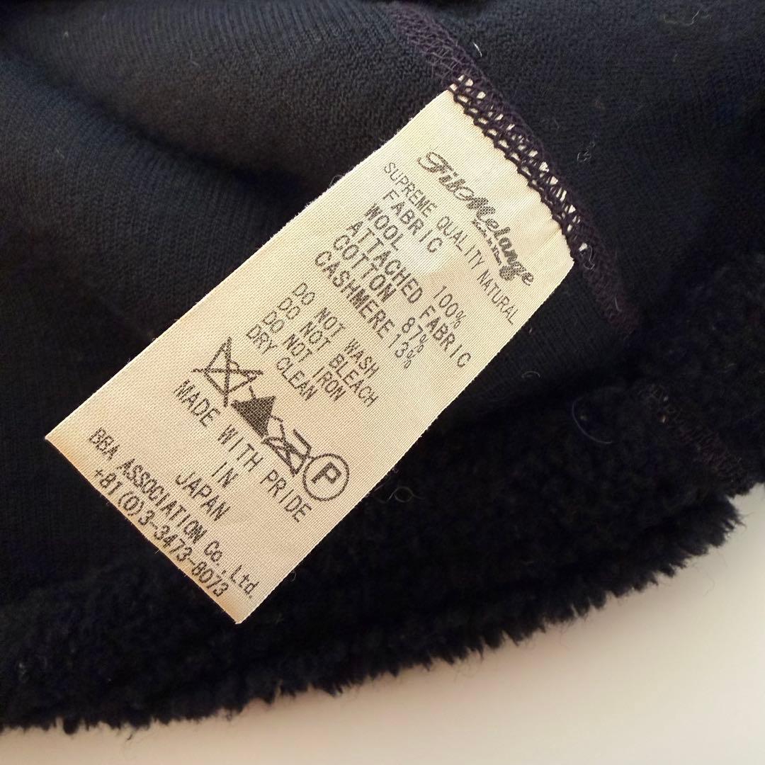 Fil Melange フィルメランジェ ウールカシミヤパイルベスト 4