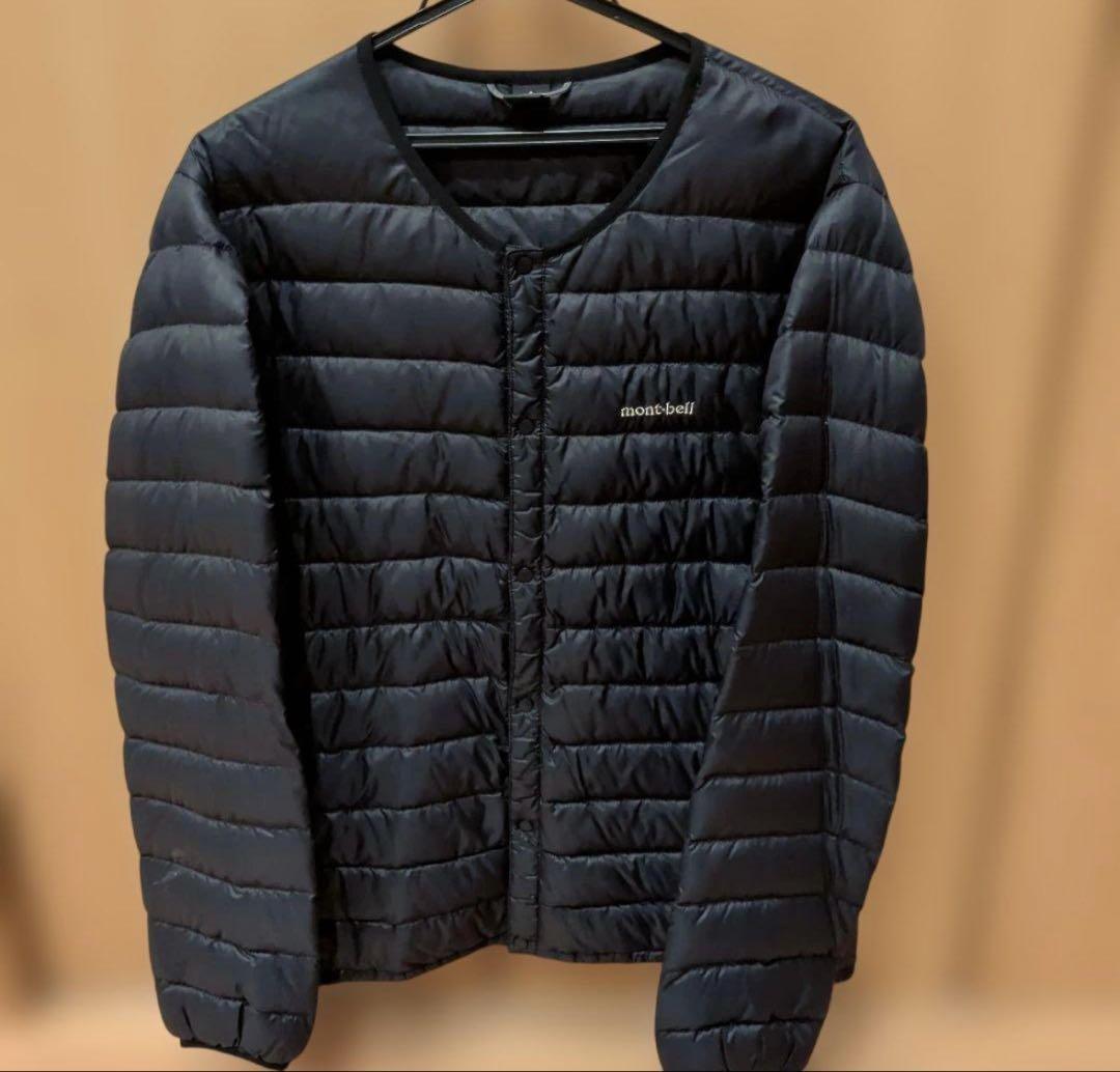 mont-bell スペリオダウン　ラウンドネックジャケット L 黒
