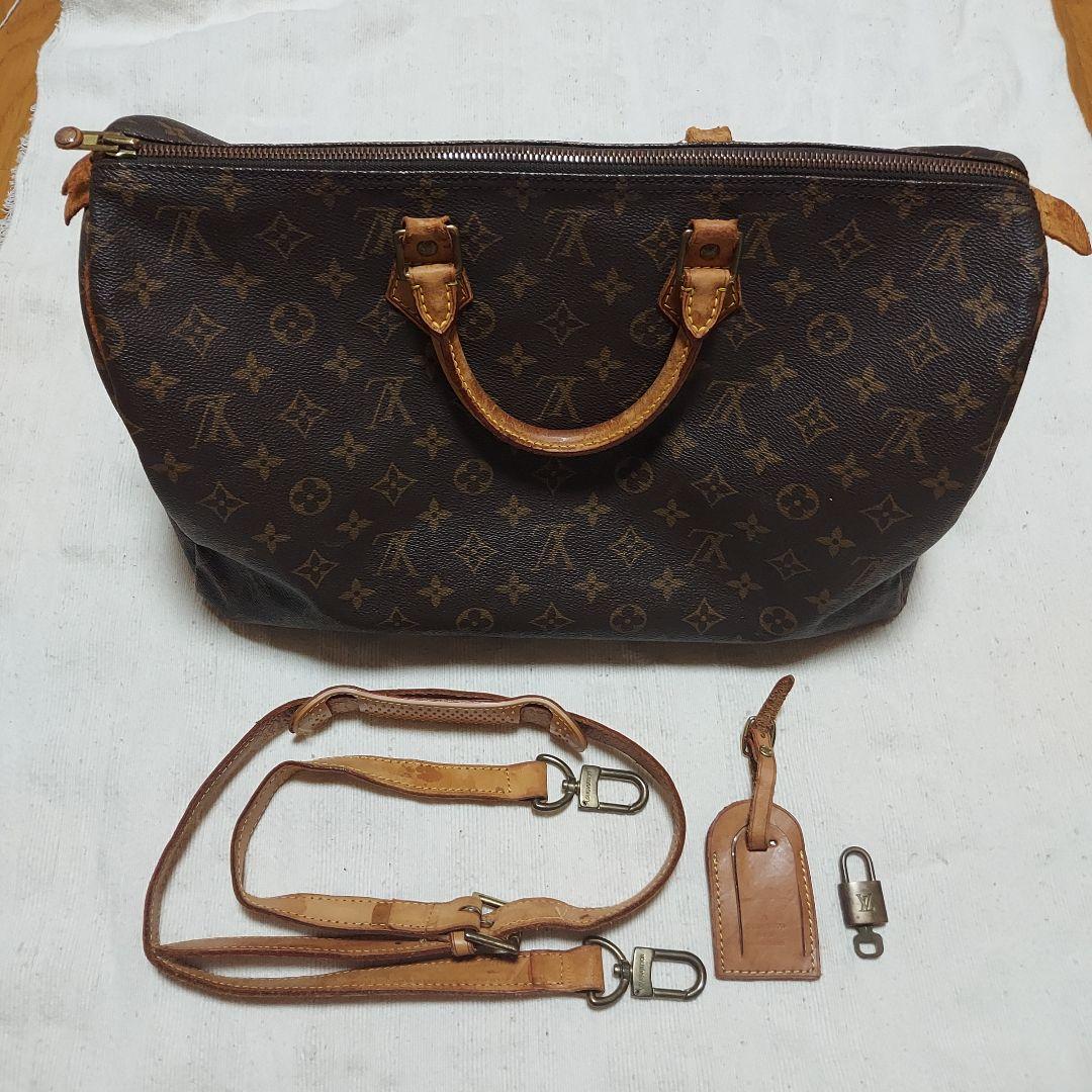 Louis Vuitton ボストンバッグ ブラウン40×20×24
