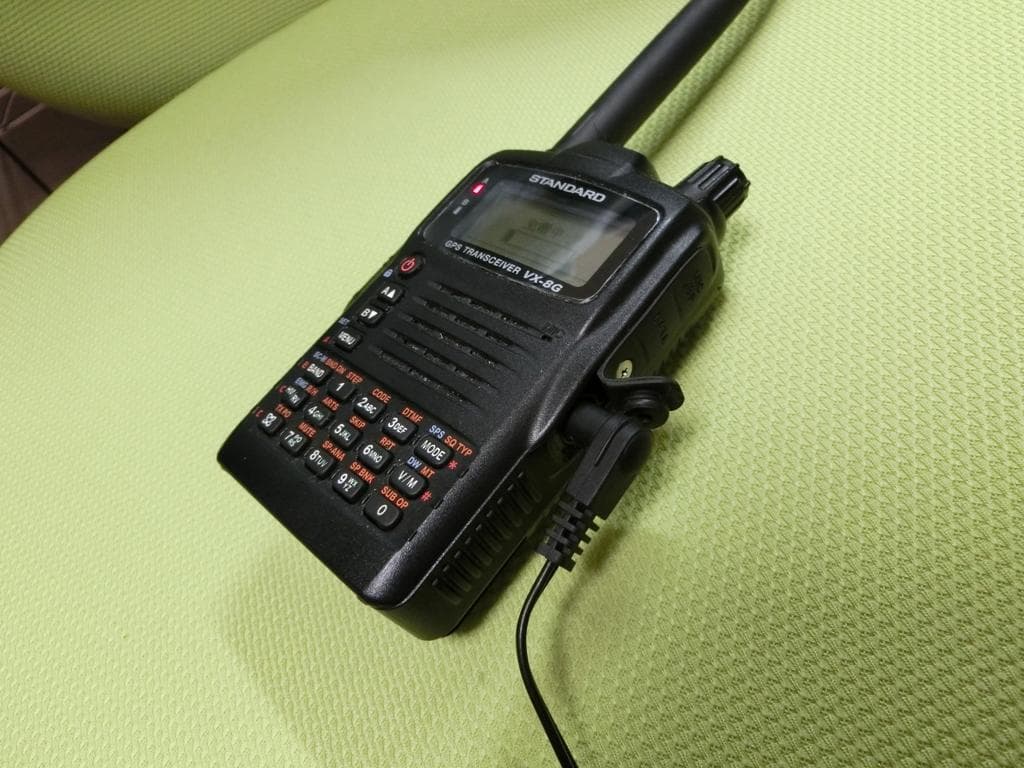 八重洲 VX-8G GPS搭載ハンディトランシーバー