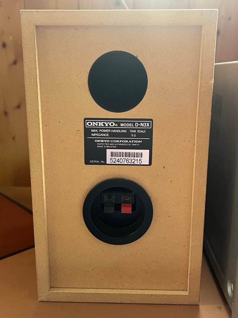 動作確認済 ONKYO CD/MDコンポ FR-N3X スピーカーD-N3X