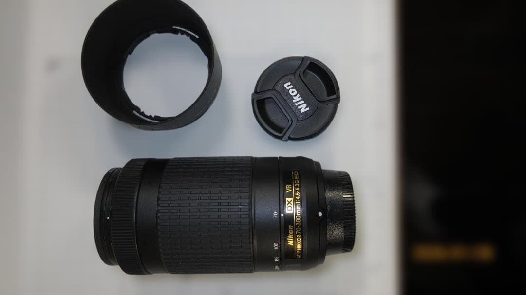 Nikon AF-P DX VR 70-300mm ズームレンズ・極上品