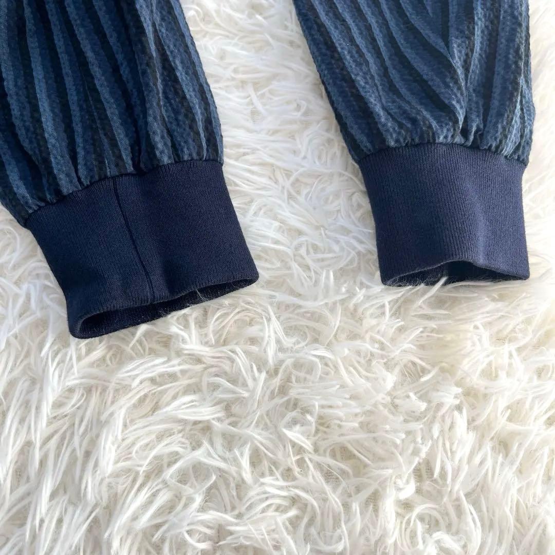 メゾンキツネ STRIPES SEERSUCKER TEDDY サイズM