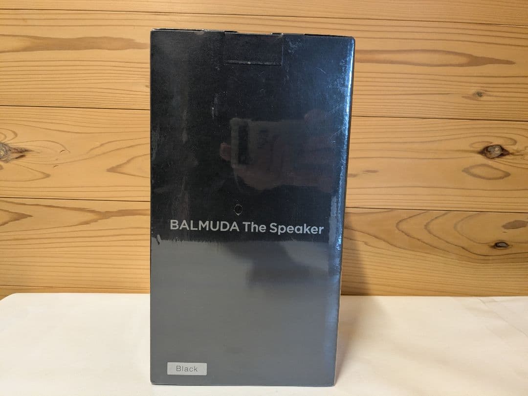 【未開封】バルミューダ BALMUDA The Speaker M01A-BK