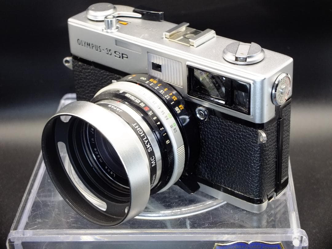 オリンパス35SP／Gズイコー42mmf1.7フード付【実写確認整備済】