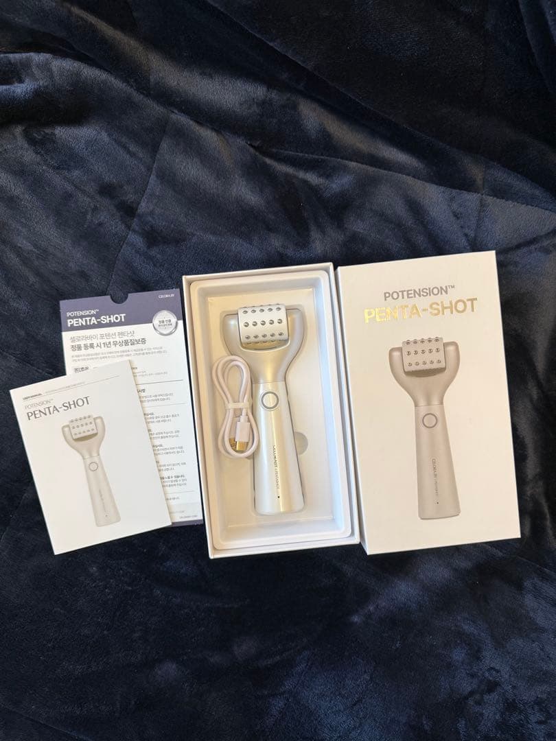 値下げセロラバイトペンタショットPOTENSION PENTA-SHOT 美顔器