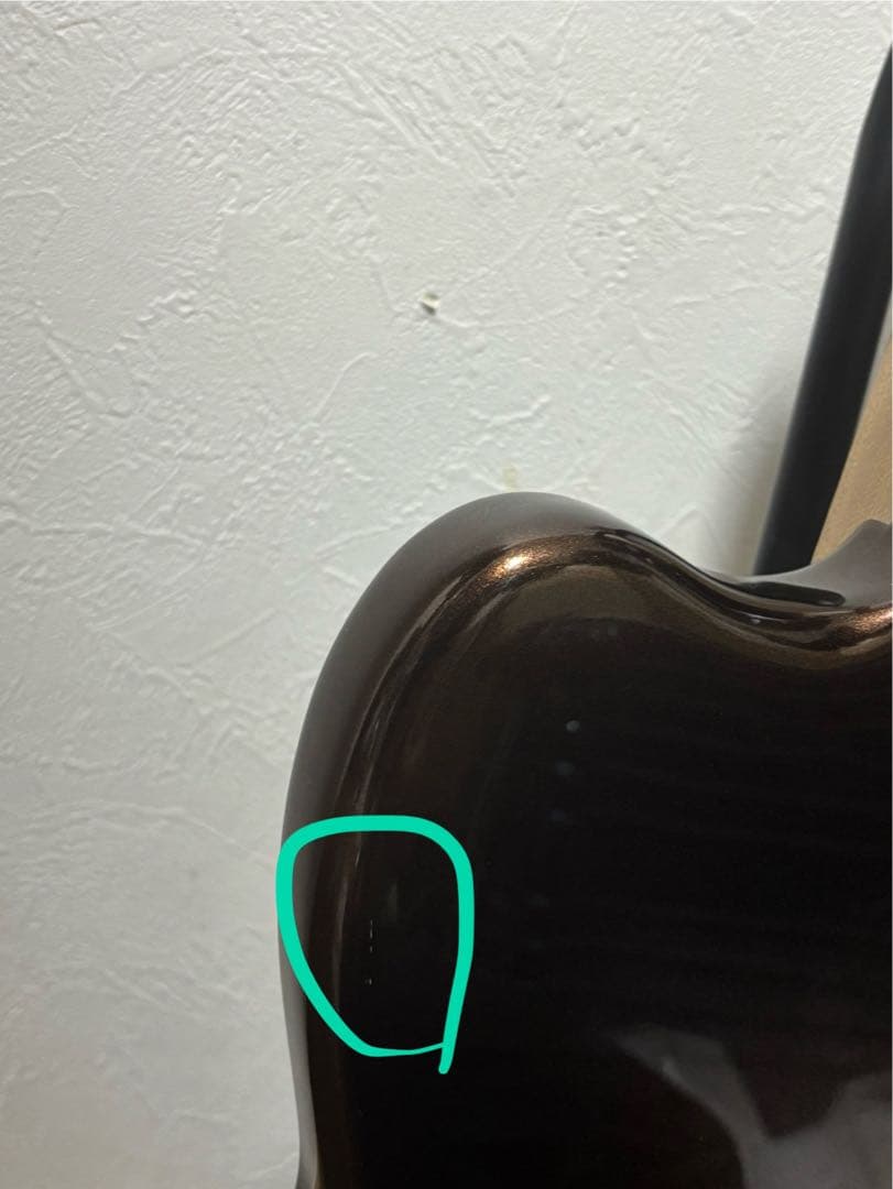 Squier Affinity Series Jaguar メタリックブラウン