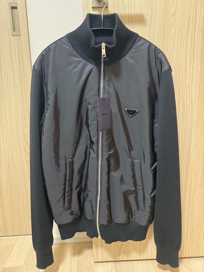 今週限定価格　PRADA プラダ　ナイロンニットジャケット サイズ48