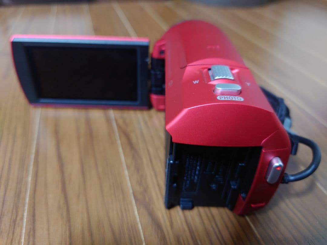 ［ペンペコ］SONY HDR-CX680 ハンディカム レッド