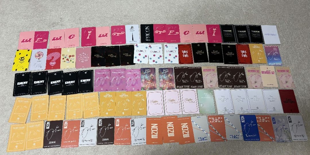 ジヒョ　トレカ　まとめ売り　95枚