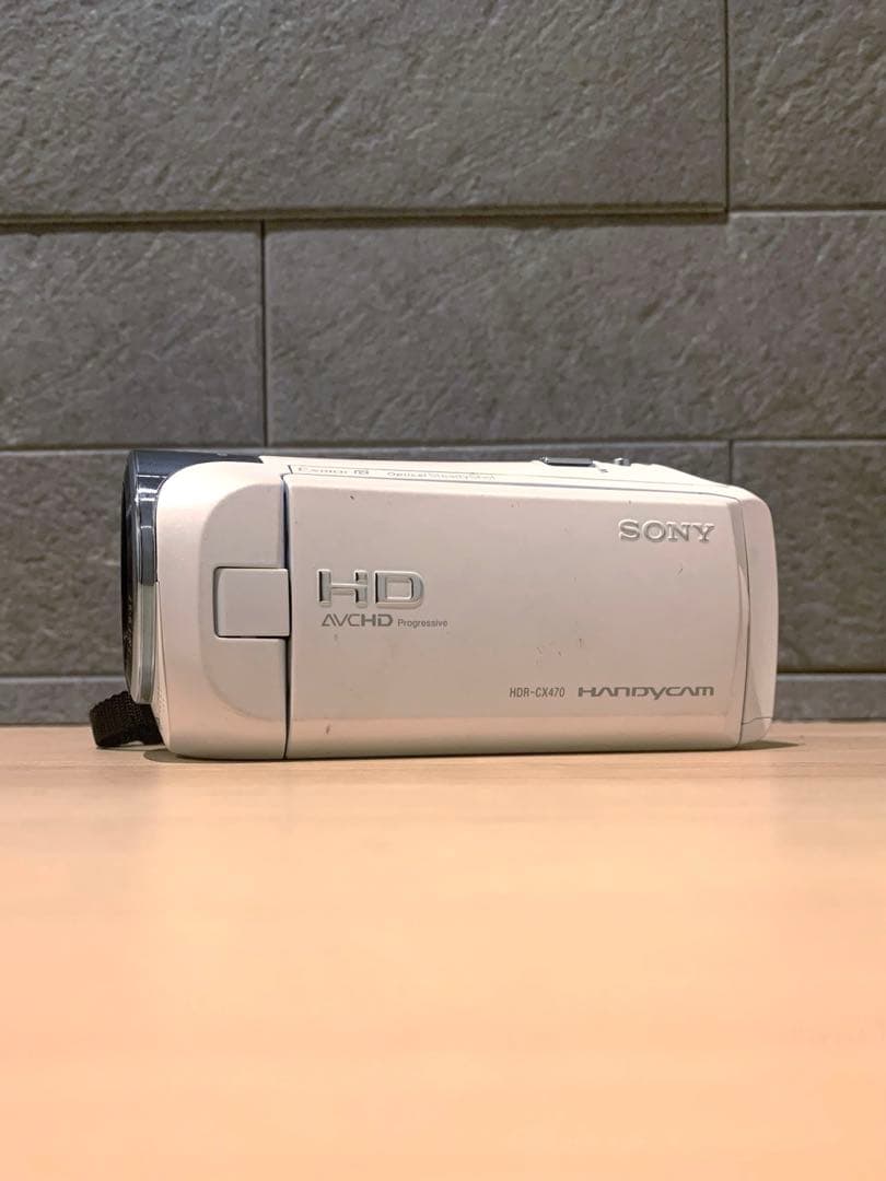 SONY Handycam HDビデオカメラ ホワイト