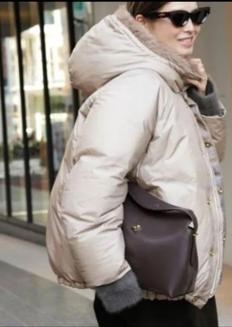 ドゥーズィエムクラス　今季　ダウンジャケット　ベージュ　新品