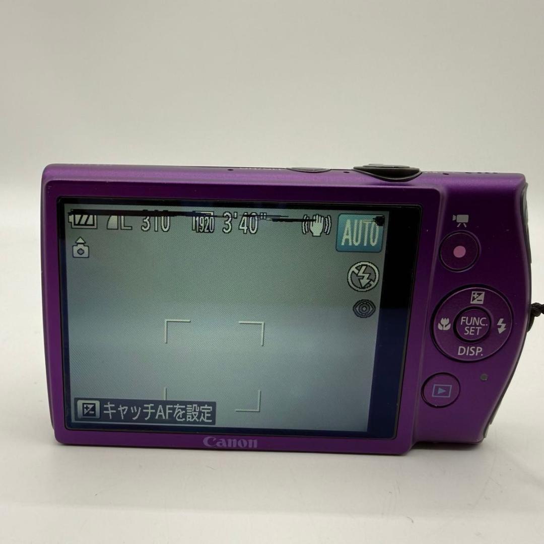Canon IXY 600F パープル コンパクトデジタルカメラ