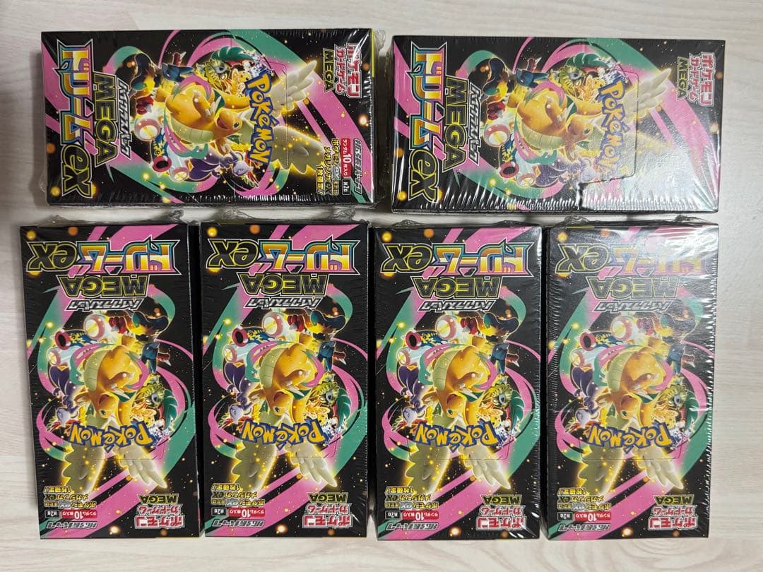ポケモンカード MEGAドリームex 6BOX シュリンク付