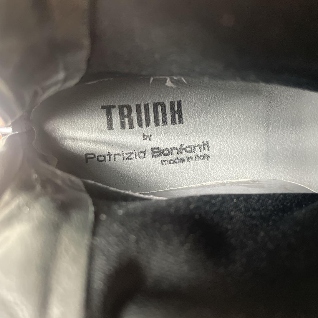 未使用級✨パトリシアボンファンティ　ソックスブーツ　バックジップ　37 レザー