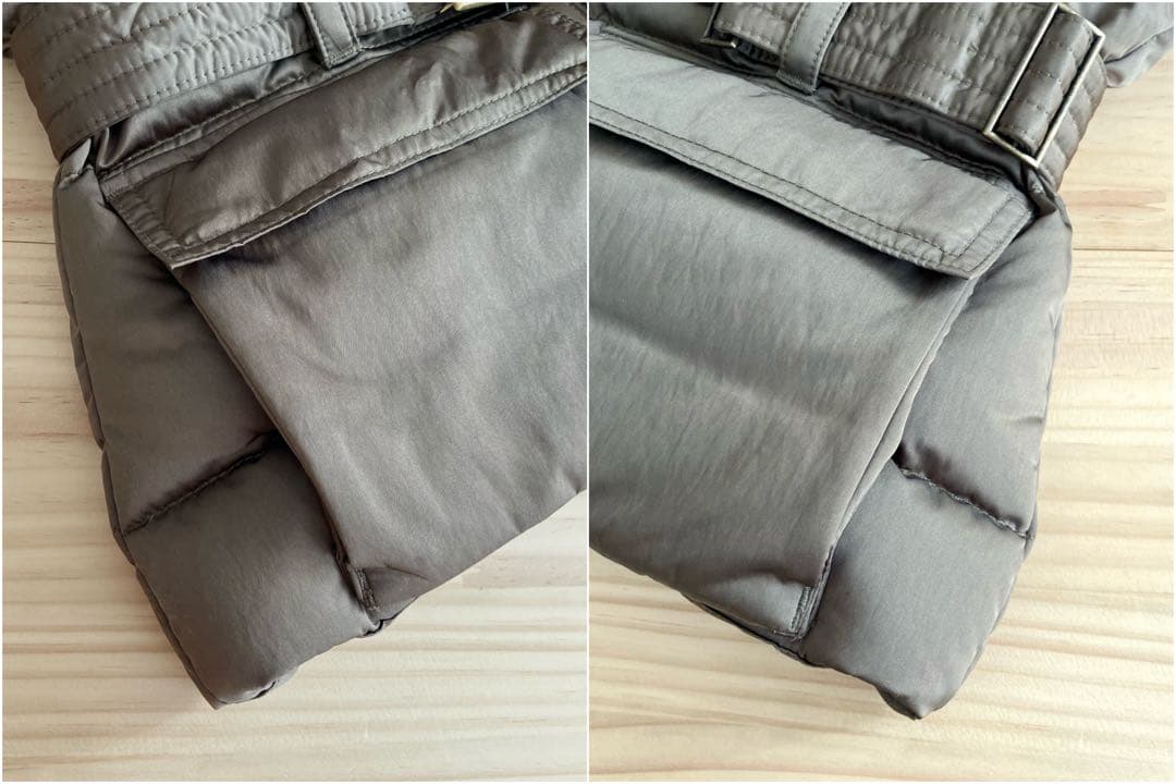 良品 Ralph Lauren ダウンベスト ロゴベルト 7