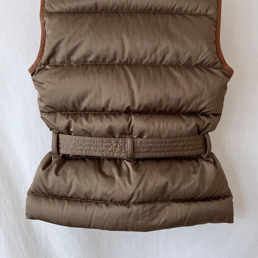 良品 Ralph Lauren ダウンベスト ロゴベルト 7