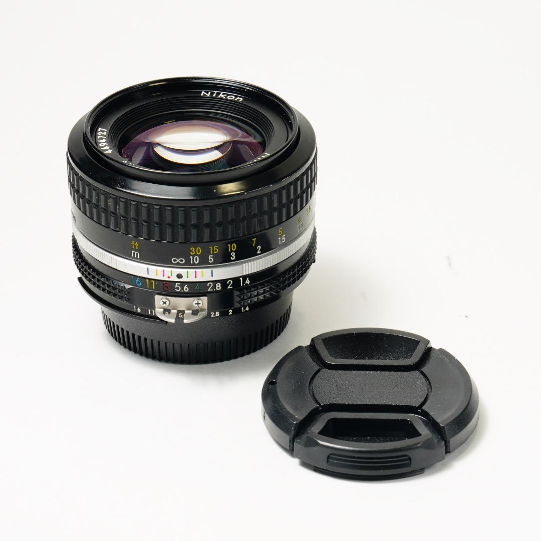 【極美品】動作◎ ニコン　Ai Nikkor 50mm F1.4 727