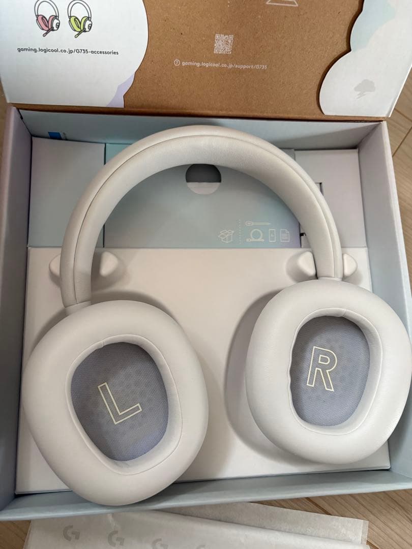 logicool G735 ゲーミングヘッドセット ホワイト