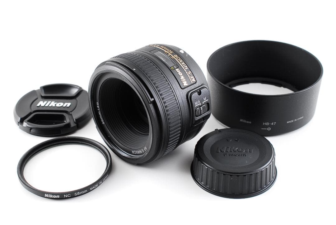 Nikon AF-S NIKKOR 50mm F1.8G レンズ