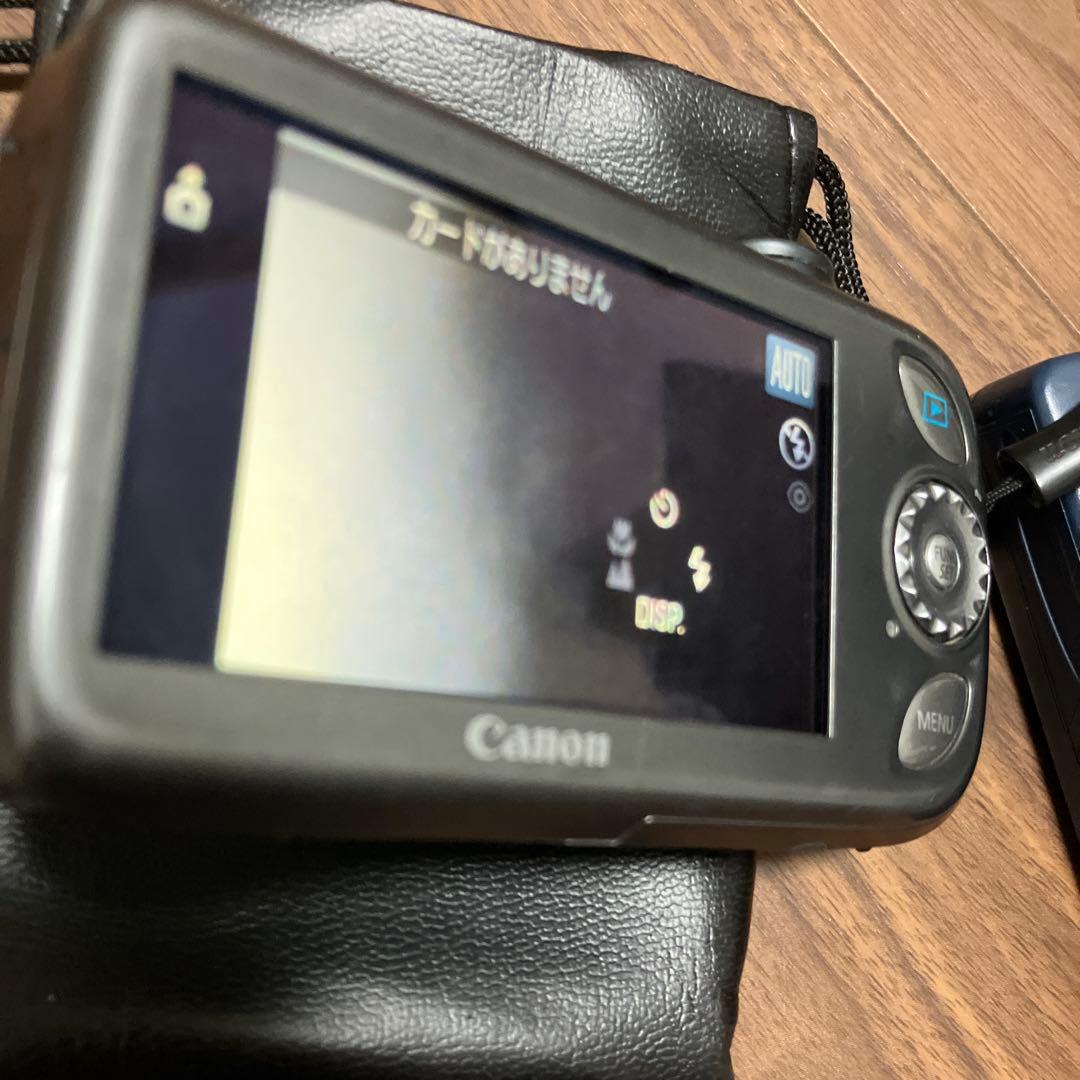 Canon IXY DIGITAL 12.1メガピクセル 水色 本体と充電器付き