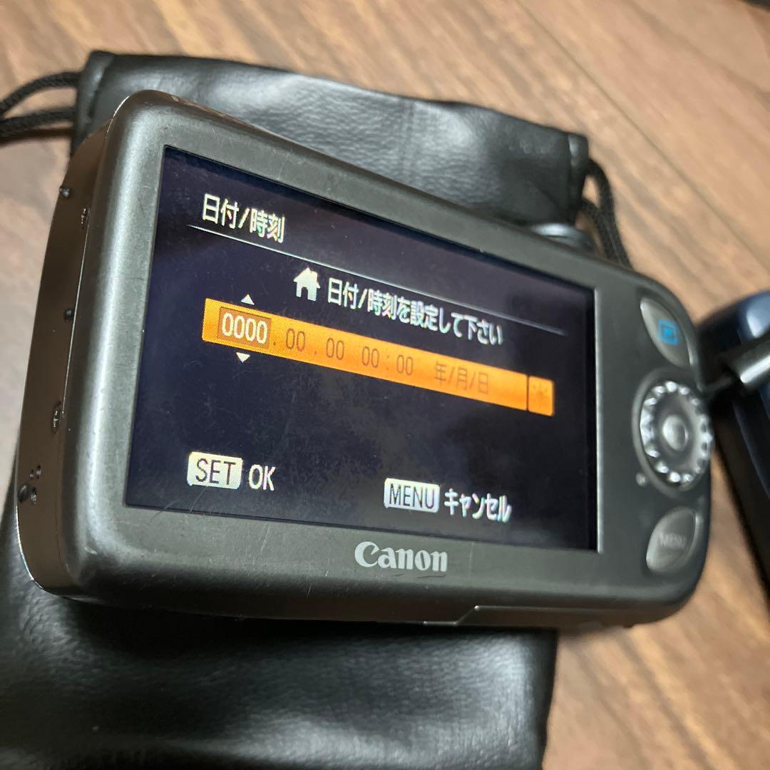 Canon IXY DIGITAL 12.1メガピクセル 水色 本体と充電器付き