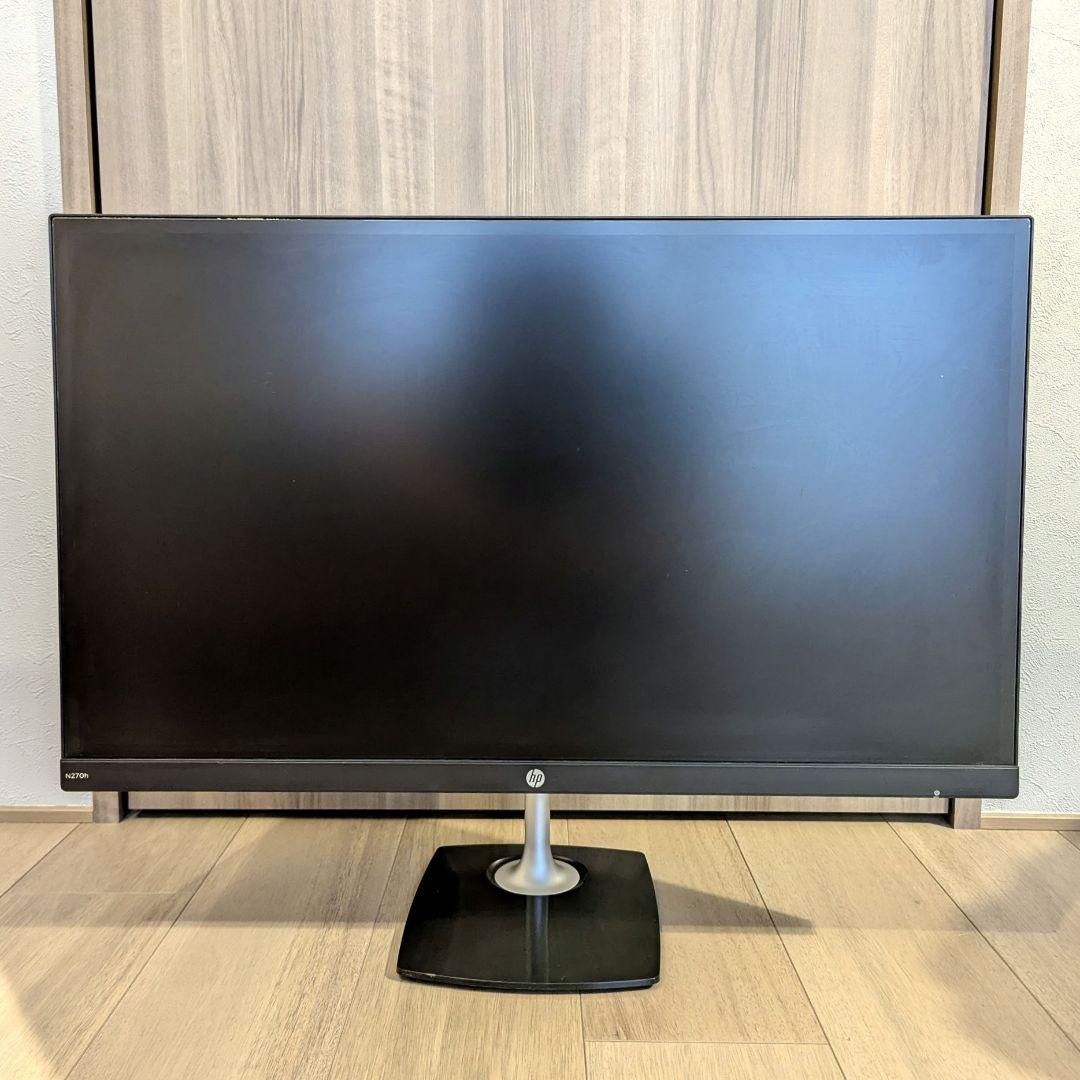 HP N270h 27インチワイドIPSモニター 高さ調整 角度調整