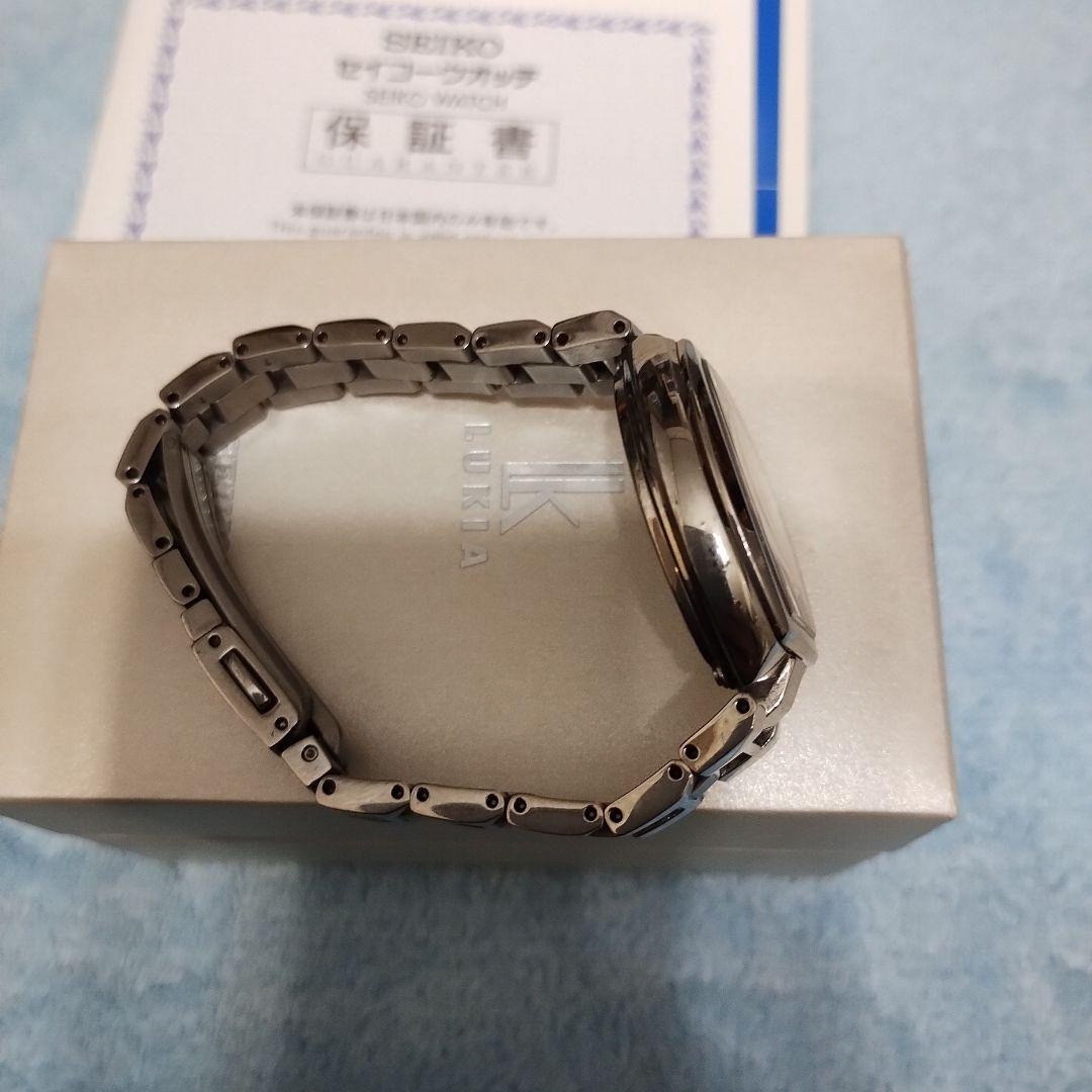 未使用級！セイコーSEIKOルキアLUKIA純チタン定価75900円