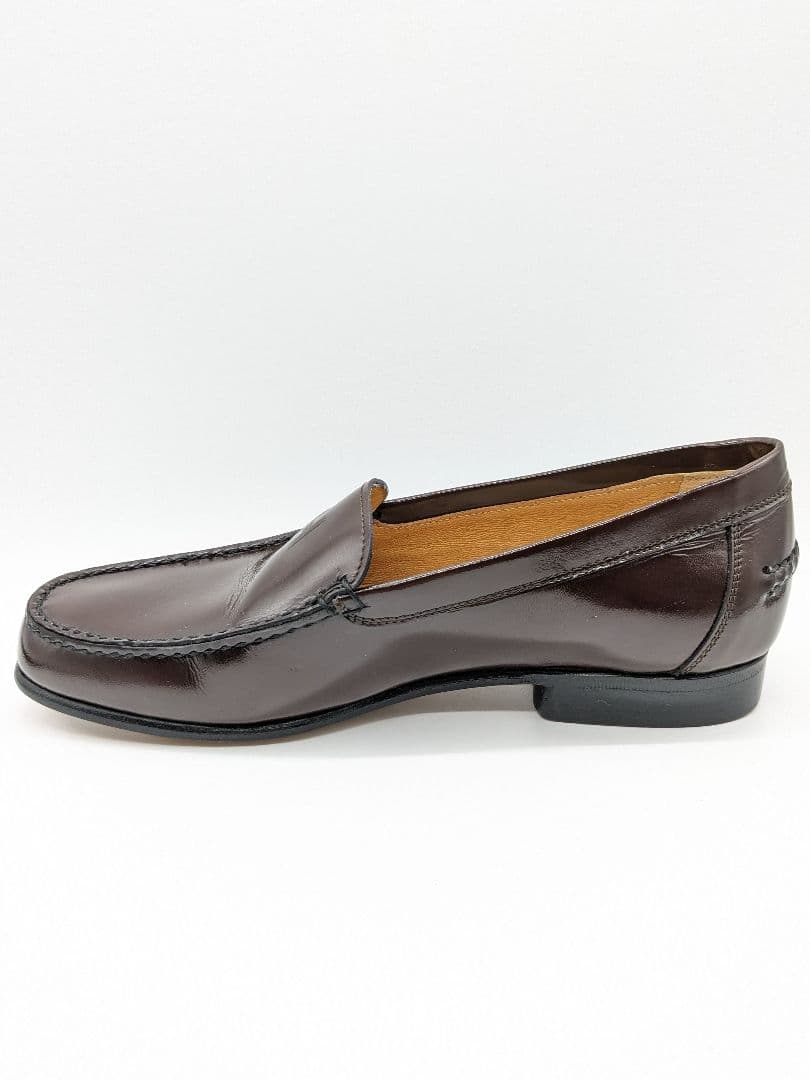 極美品 HERMES ローファー 22.5cm ダークブラウン エルメス 35