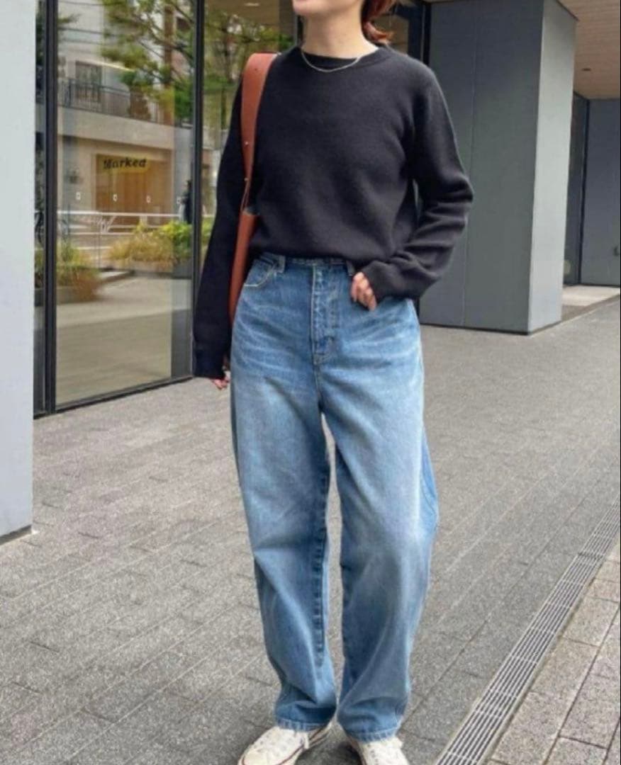 極美品　Spick&Span 5 1/2 CURVE LINE DENIM 29