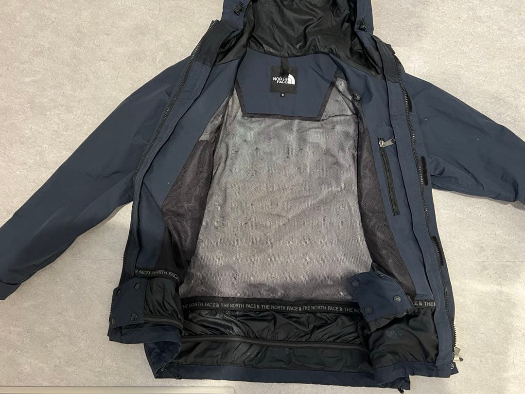 The North Face スクープジャケット　ネイビー