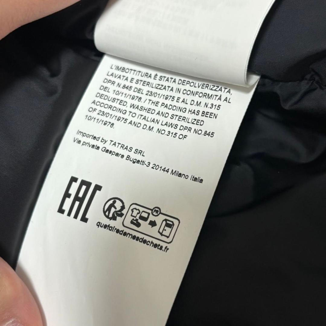 未使用級 23年モデル タトラス ヤグーノ ダウンジャケット ブラック