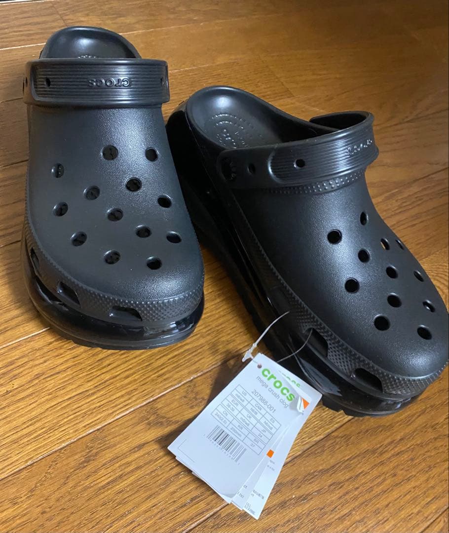 CROCS クロックス　メガクラッシュ　クロッグサンダル 厚底